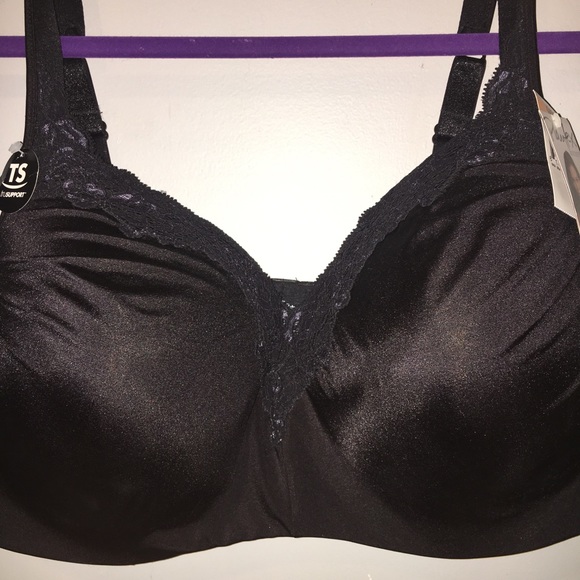 Black seamless bustier bra - Picture 3 of 4